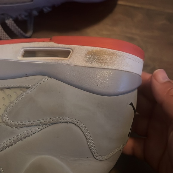 Jordan 5 Retro GG Hot Lava Prewowned Sz 8.5Y - Picture 9 of 13